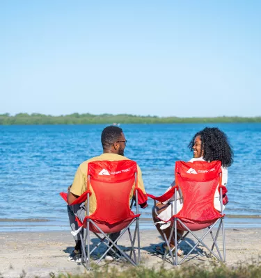 couple on beach
