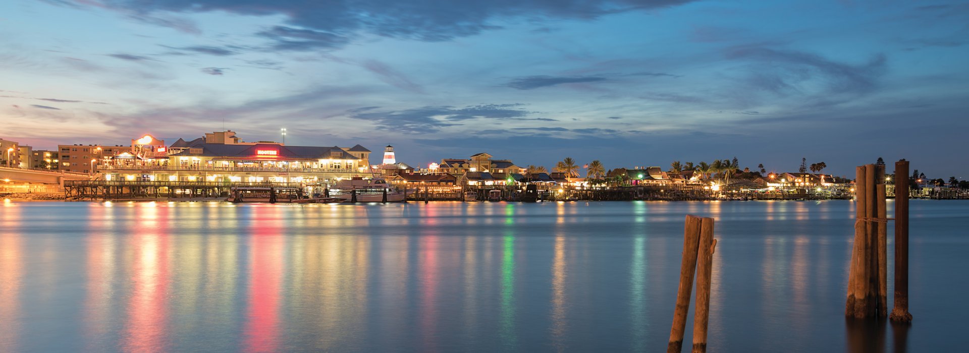 John's Pass at dusk