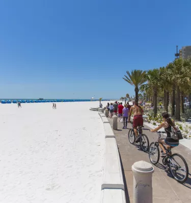 A beautiful ocean view from Clearwater Beach Walk