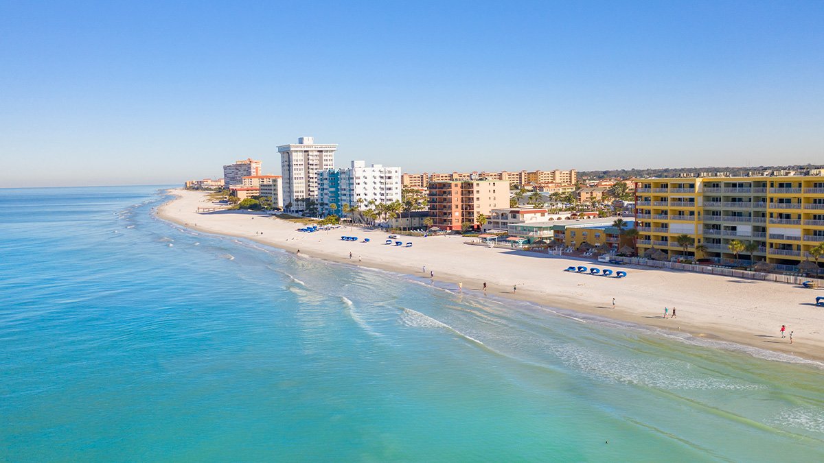 Aerial view of Redington Beach