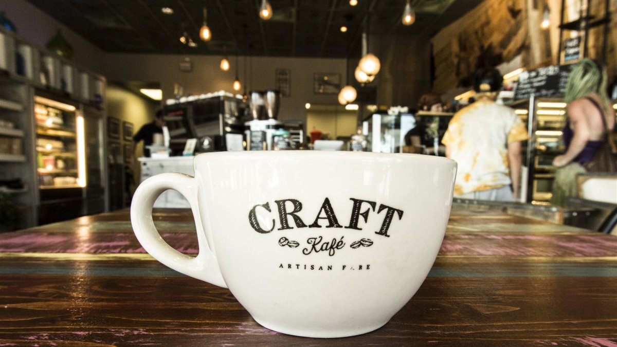 A Craft Kafe coffee mug