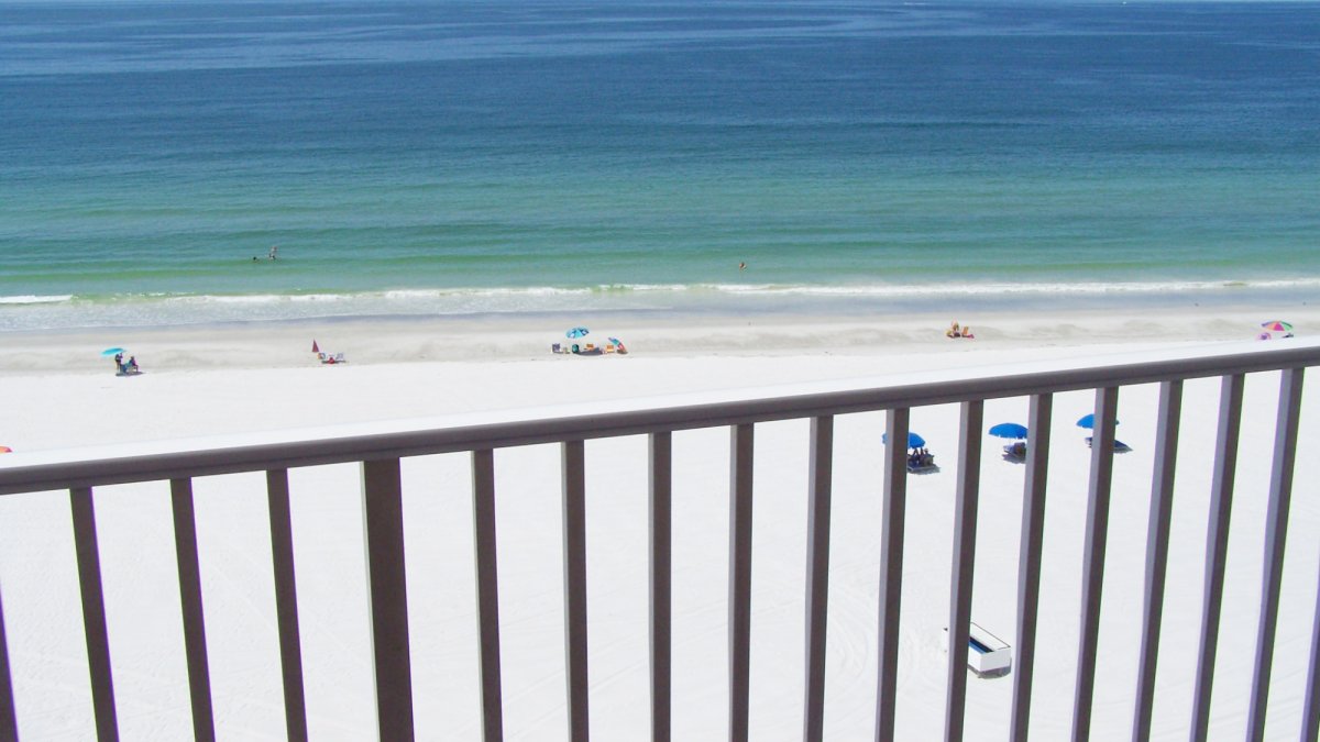 View from balcony at Sea Breeze Resort