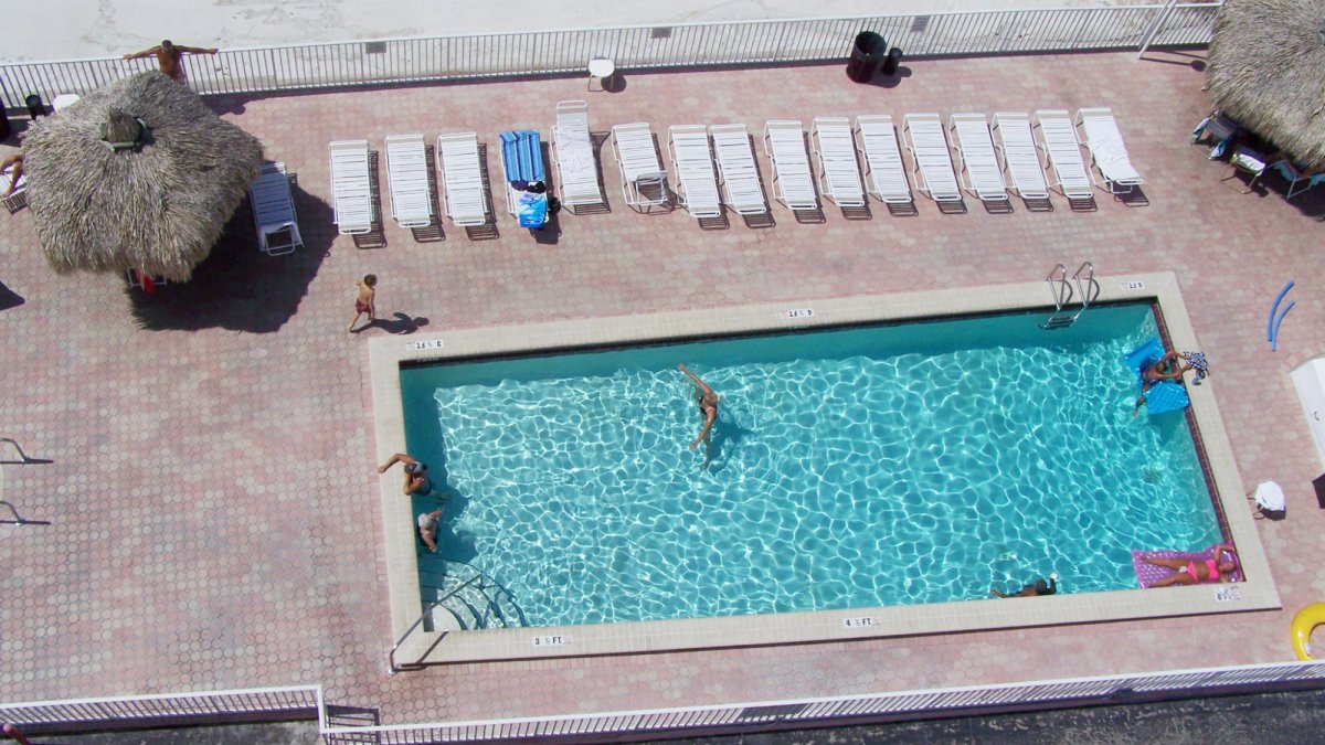 View of pool