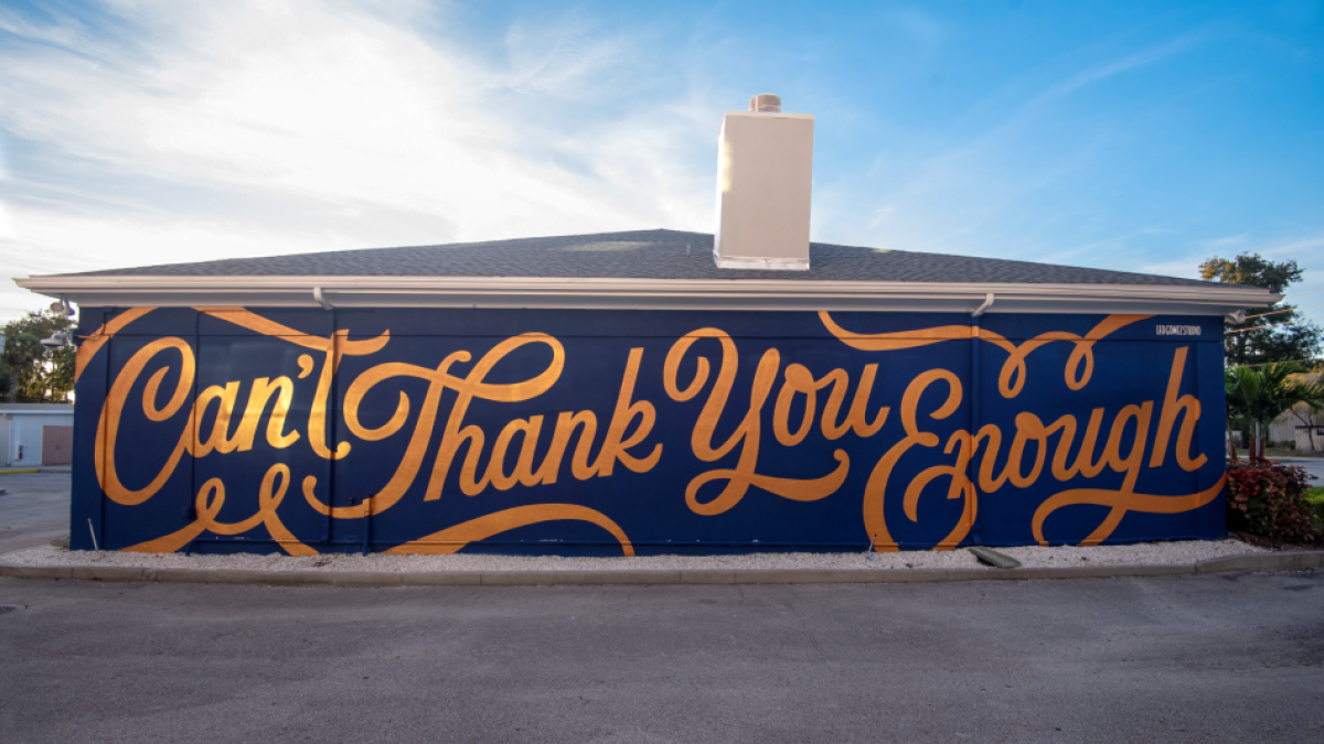 CAN'T THANK YOU ENOUGH, LEO GOMEZ