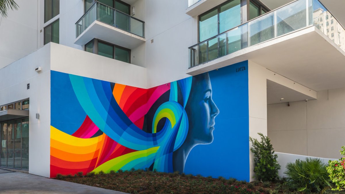 Cecilia Lueza SHINE 2018 Mural