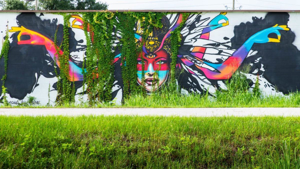Treasures of Morocco Mural by Michael Vahl, Warehouse Arts District