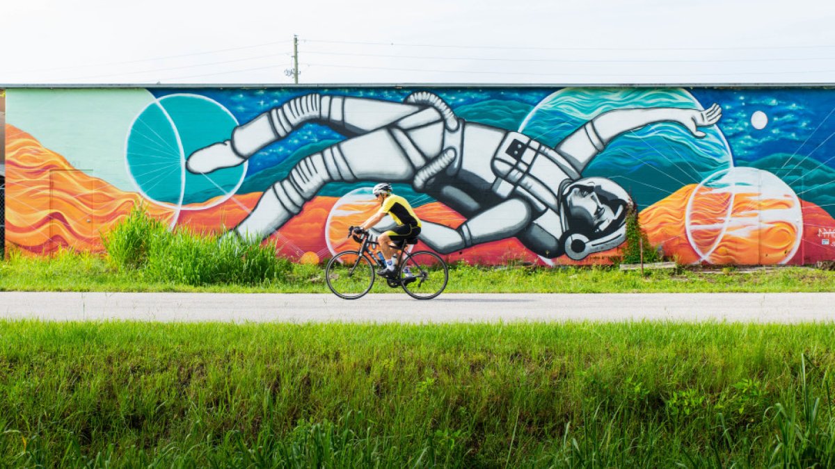 Woman Astronaut by Sarah Page, Warehouse Arts District