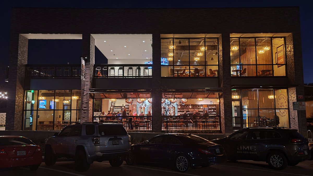 Grand Central Brewhouse Exterior Night