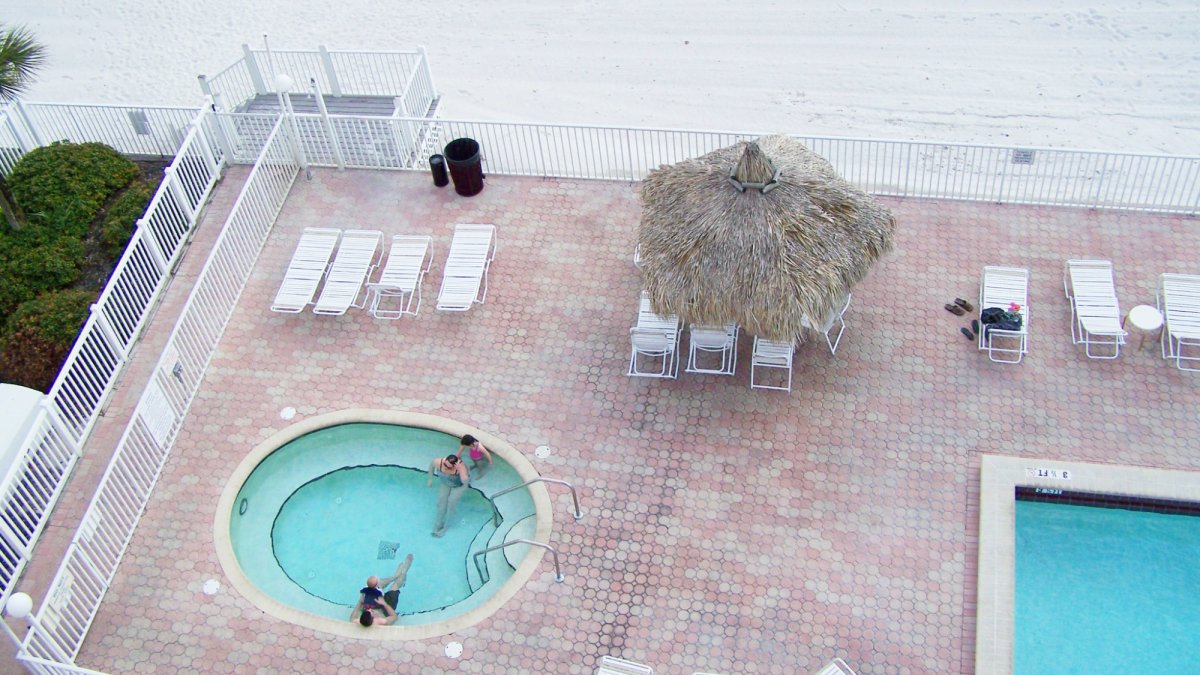 Hot Tub and Pool on Beach
