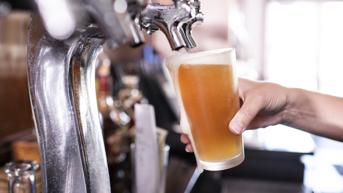 Enjoy a variety of local craft beers